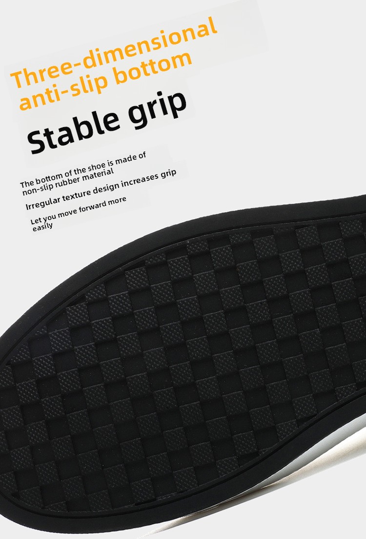 Men Classic White Black Heel Platform Sneakers Casual Leather Skate Board Shoes Unise_vogvips.com