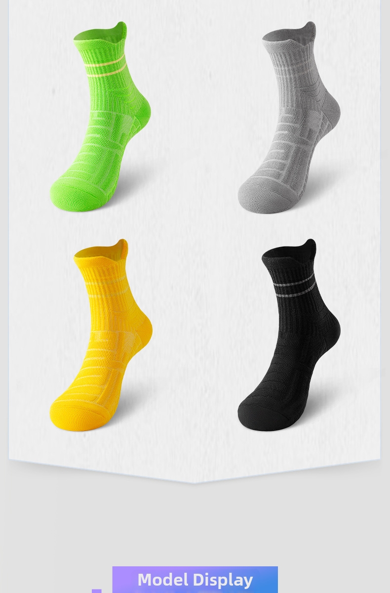 Professional Sports Socks For Running And Badminton Performance_voghion.com