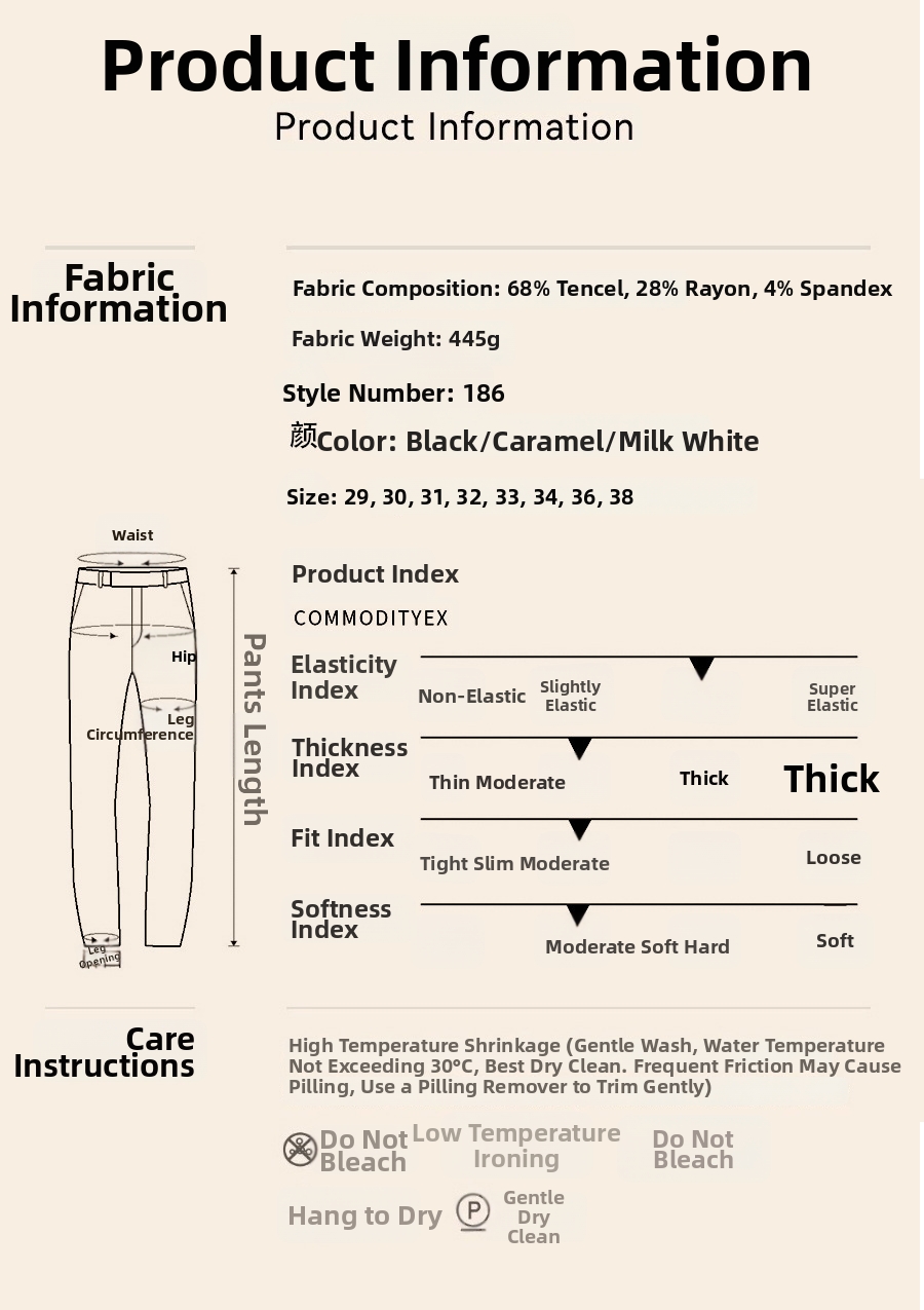 Men's Slim Fit Straight Leg Casual Dress Trousers Neapolitan Style British Style Wrinkle Free Perfect For Spring And Summer_viptrois.com