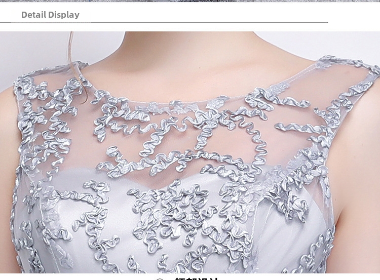 New 2026 Elegant Slimming Long Evening Gown for Women Spring Banquet Hostess Dress_ecoleips.com