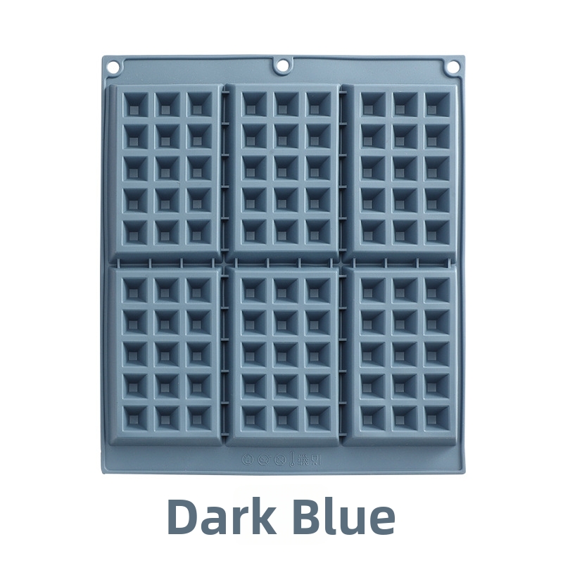 DIY Baking Tools Set 6-Cavity Waffle Mold Cake Molds Cookie Chocolate Molds For Kitchen Home And Garden_voghion.com