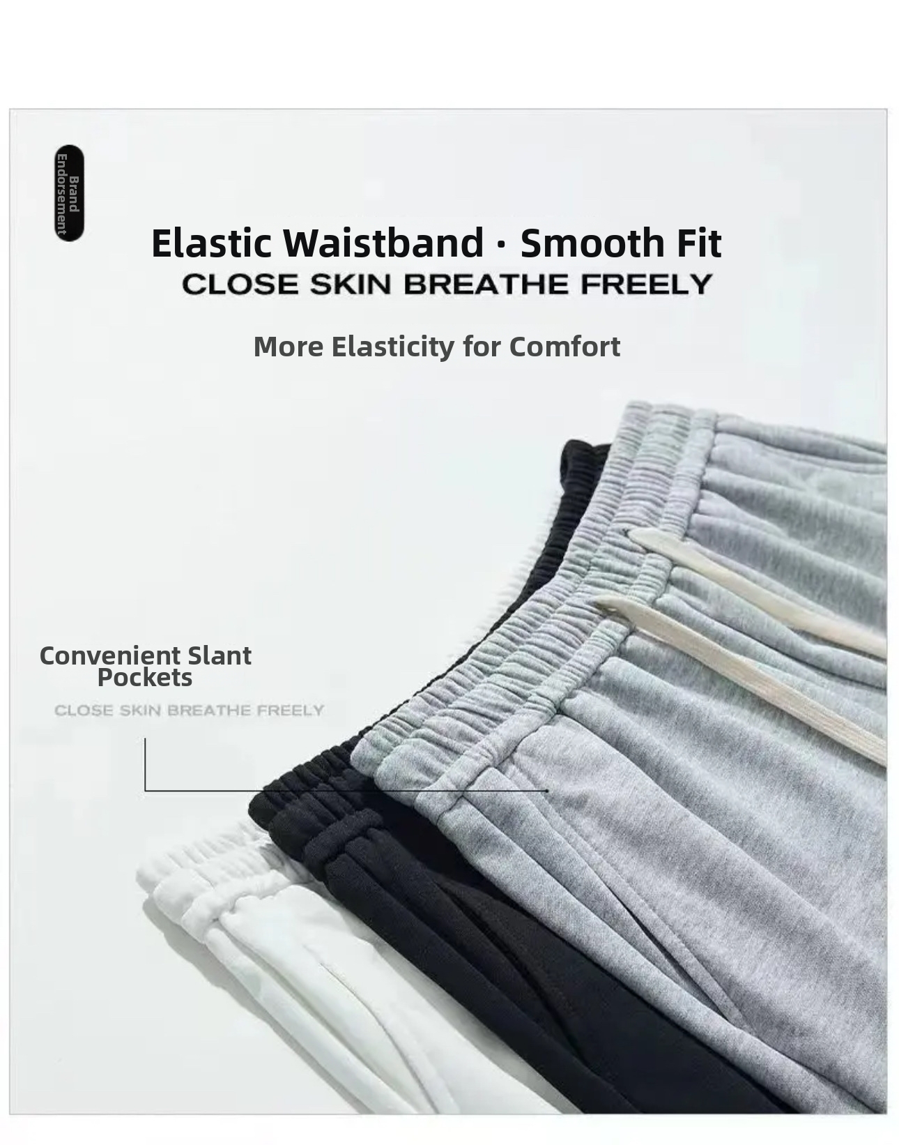 Men's Solid Color Straight Leg Shorts Vibe Street Basic Summer Outerwear Cool Hip Hop Five Point Sports Pants_viptrois.com