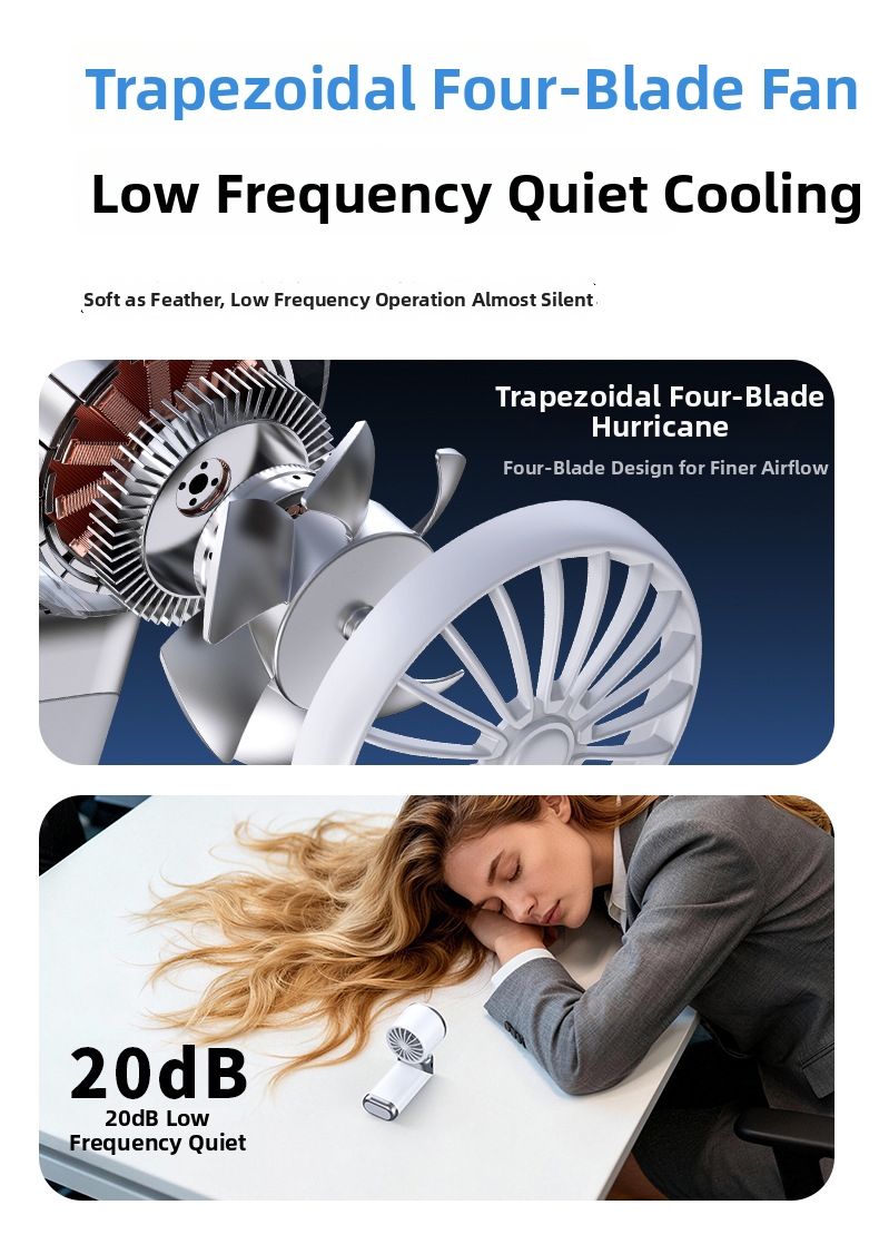 Handheld Portable Cooling Fan With Semiconductor Ice Compress_voghion.com