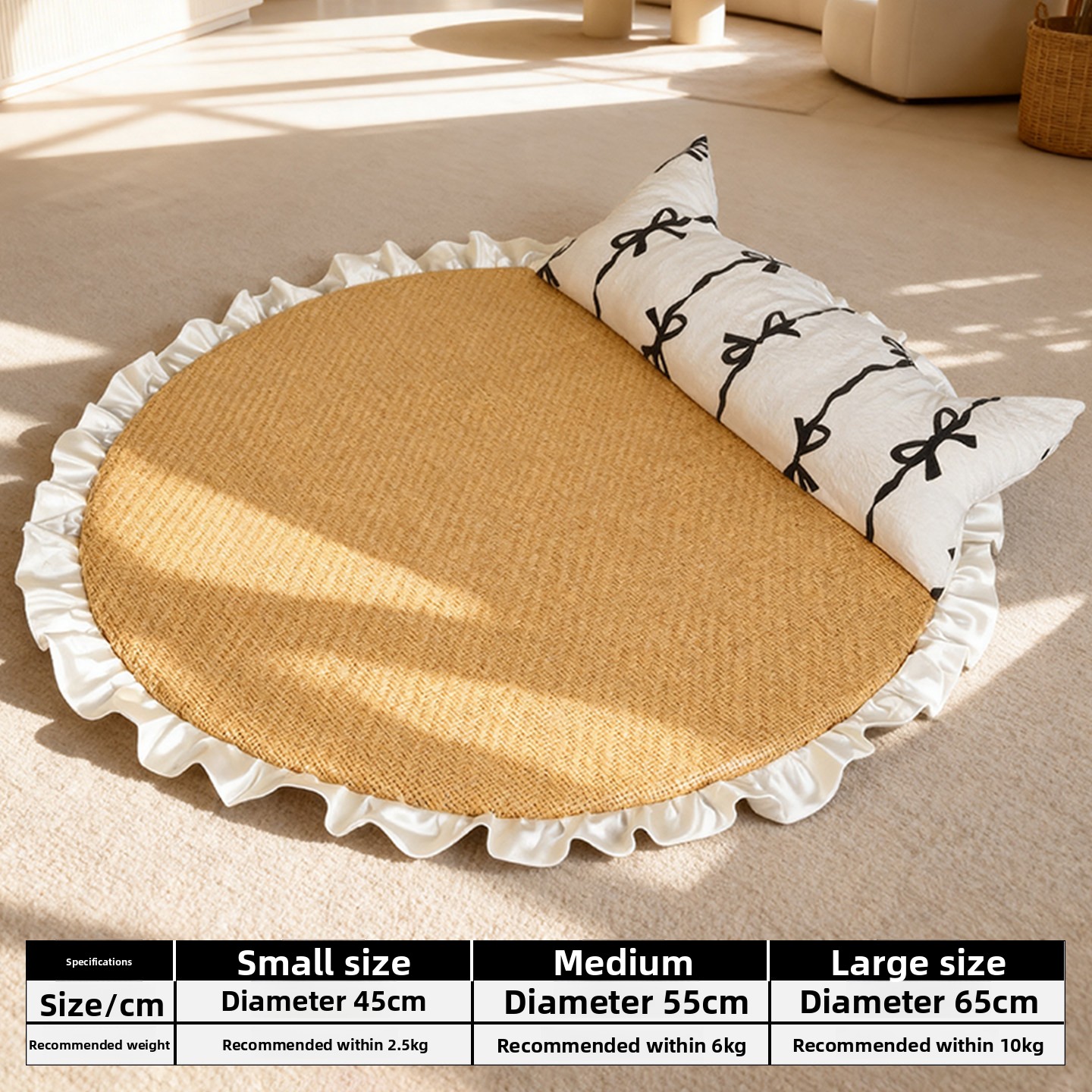 Cooling Pet Mat With Pillow And Sofa Bed For Cats And Dogs_voghion.com