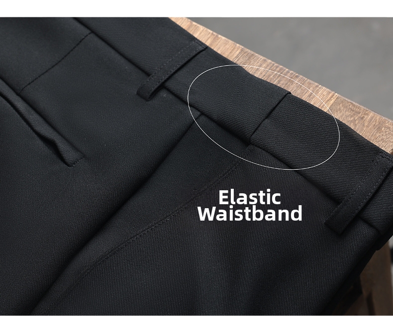 Men's Double-breasted Three-piece Suit Formal Wedding Stripe Suit_voghion.com