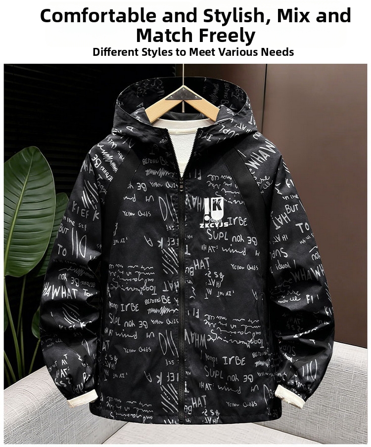 Herren Kapuzenjacke Für Den Herbst Wind- Und Kälteschutz_voghion.com