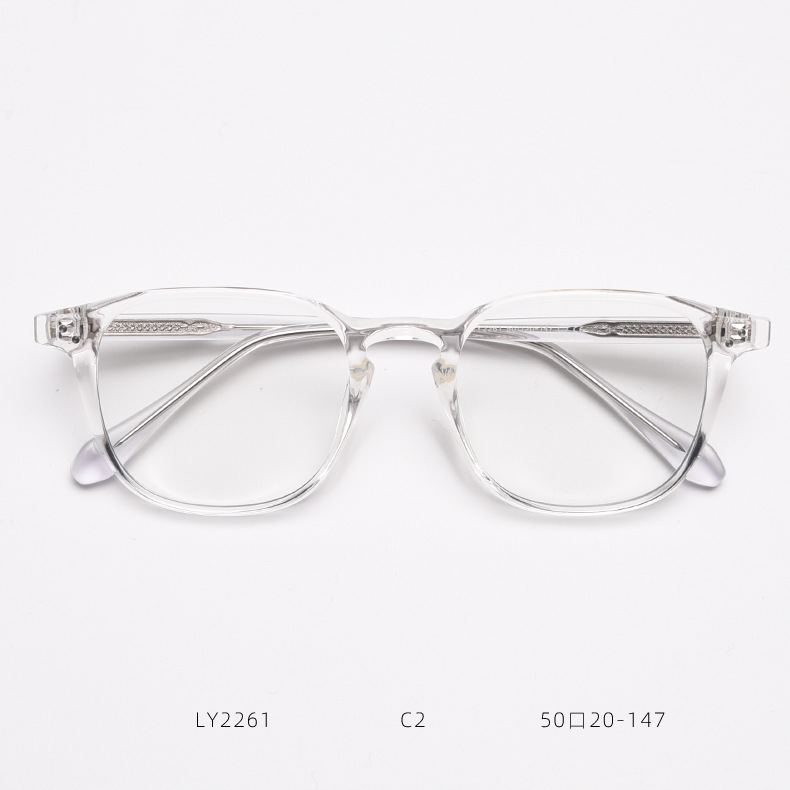 Unisex Retro Eyewear Frames Japanese Korean Style Artistic Look_voghion.com