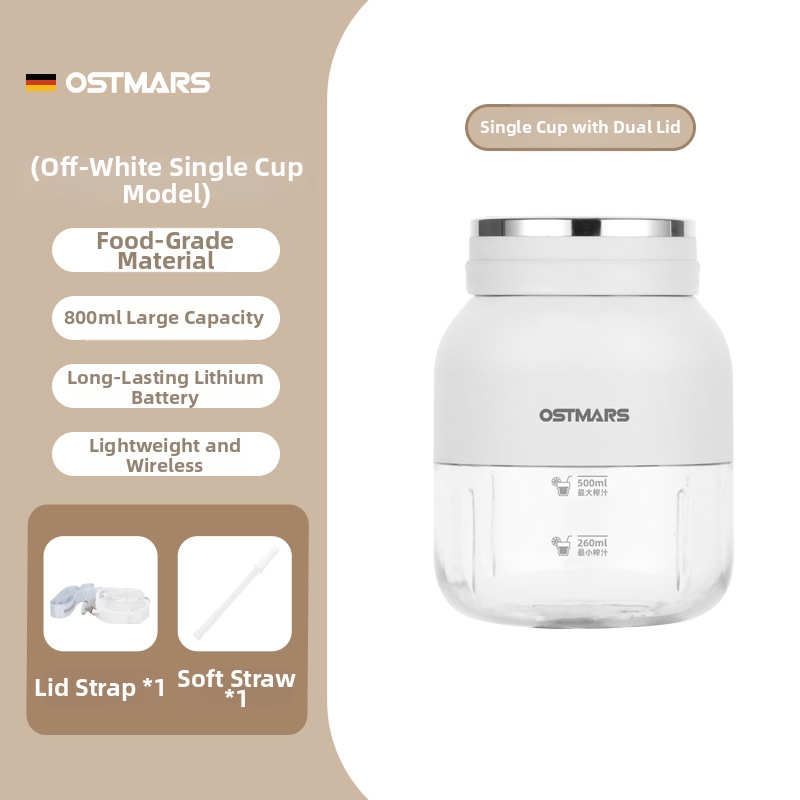 Vaso exprimidor portátil multifuncional, triturador de hielo eléctrico inalámbrico para uso doméstico._voghion.com