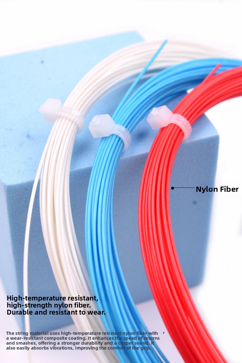 Badminton Racquet Strings Durable Club Training Strings For Amateur Indoor And Outdoor Recreational Use_voghion.com