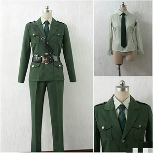 APH Hetalia национальная антропоморфизация Великобритания Артур Кирклэнд косплей наряд аниме стиль косплей