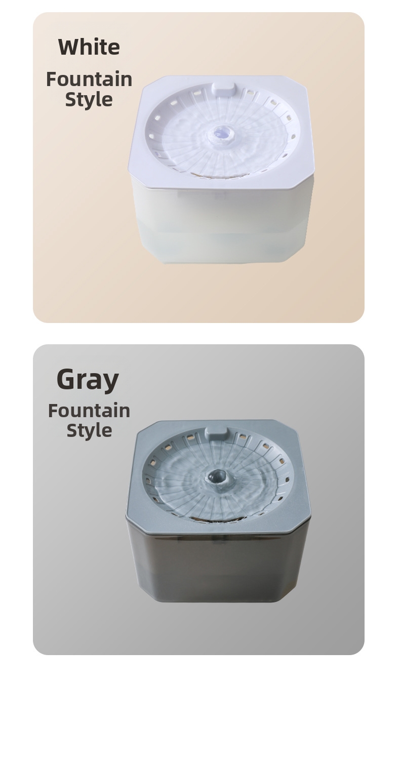 Pet Smart Water Fountain Automatic Circulating Filter For Cats_voghion.com