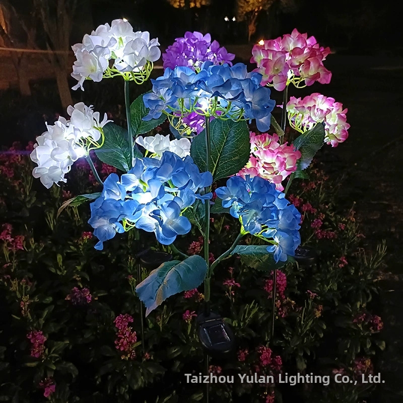 Waterproof Solar Powered Multi Colored Night Light Outdoor Artificial Flower Wheat Ear Decorative Light For Courtyard_voghion.com