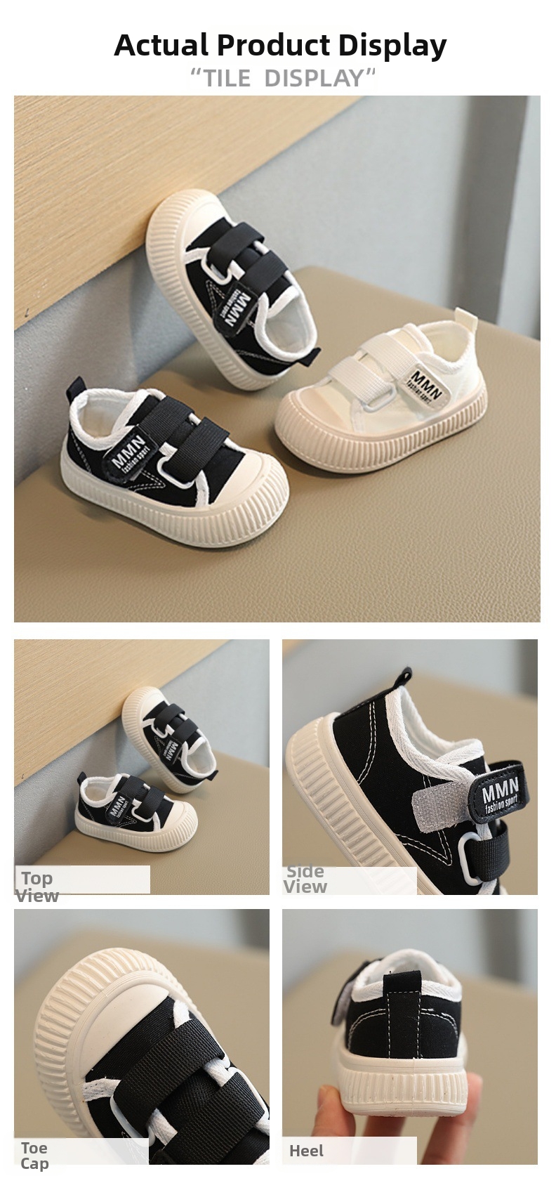 Childrens Canvas Shoes For Toddlers And Kids Casual Sneakers_voghion.com