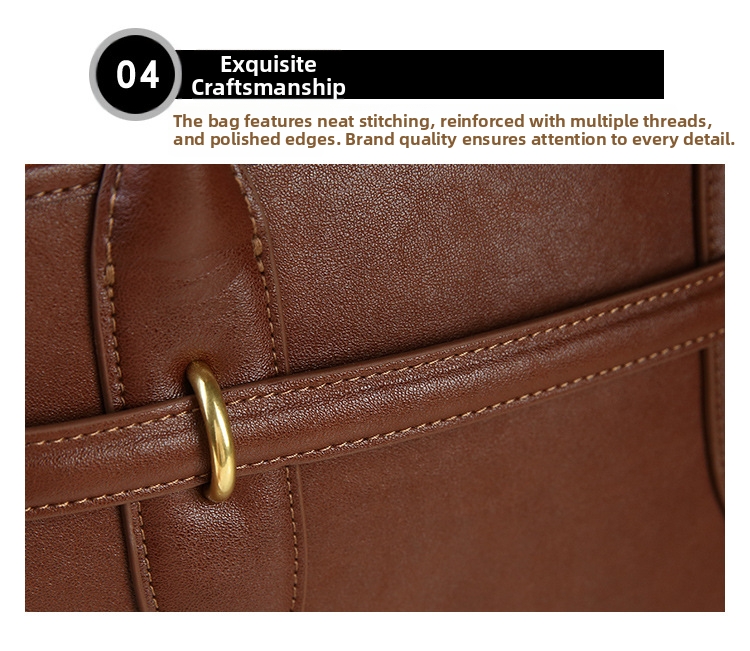 Borsa a tracolla donna in vera pelle stile retro borsa a mano_voghion.com
