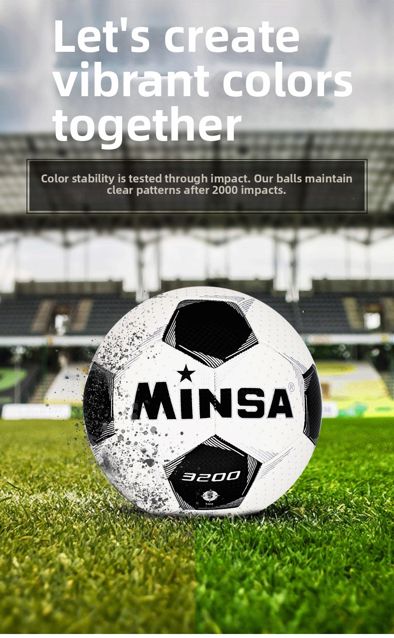 Soccer Ball For Kids Training And Competition Size 4 And 5_voghion.com