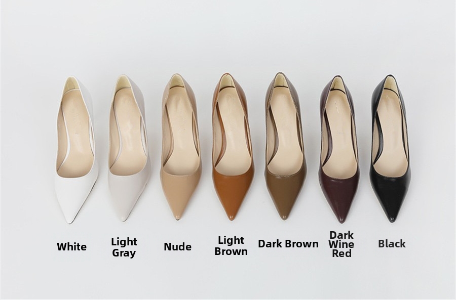 Damen Stiletto Pumps High Heels Für Das Büro Mit Spitzer Kappe_voghion.com