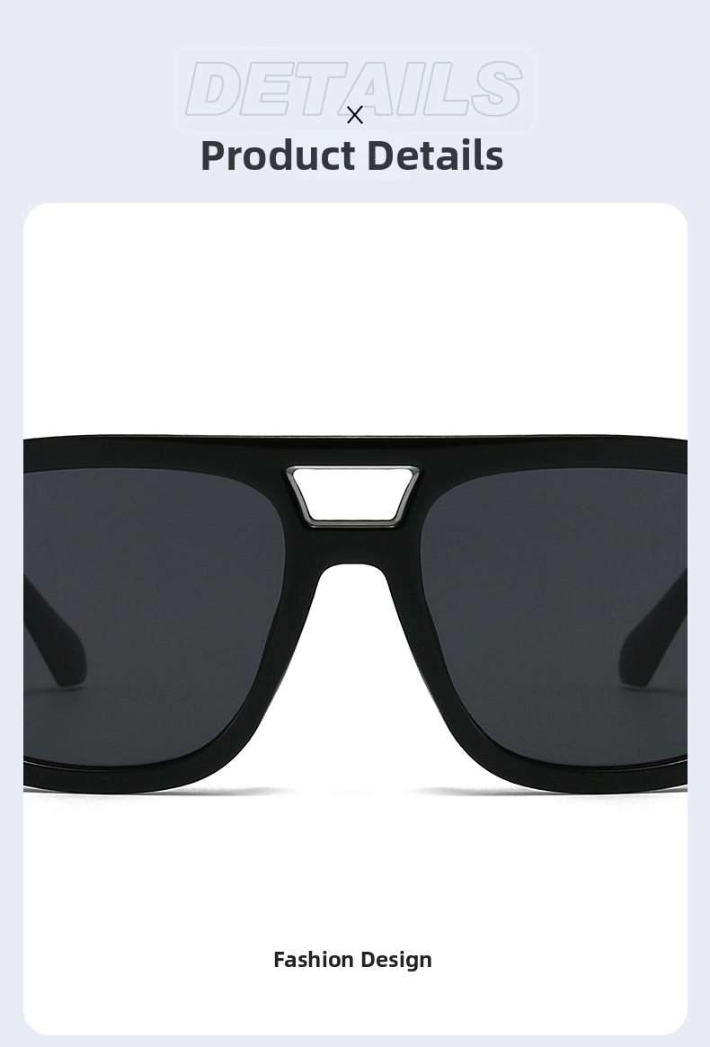 Aviator Sonnenbrille Für Herren Mit Uv-schutz Modisch Lässig_voghion.com
