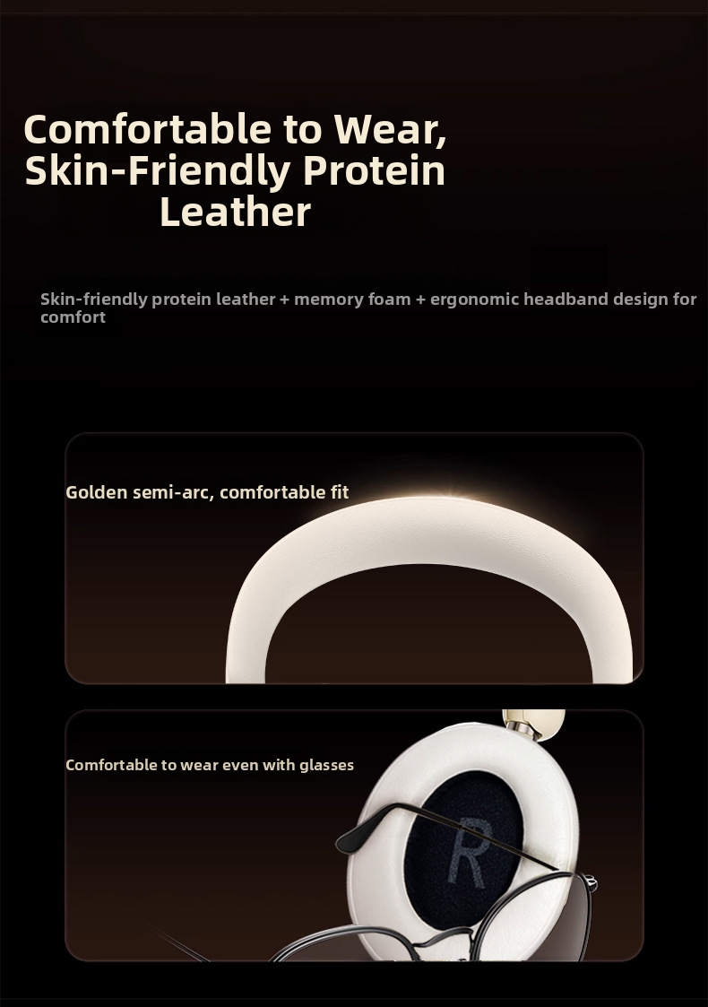 Wireless Bluetooth Headphones - Lightweight Hi-fi Stereo Sound_voghion.com