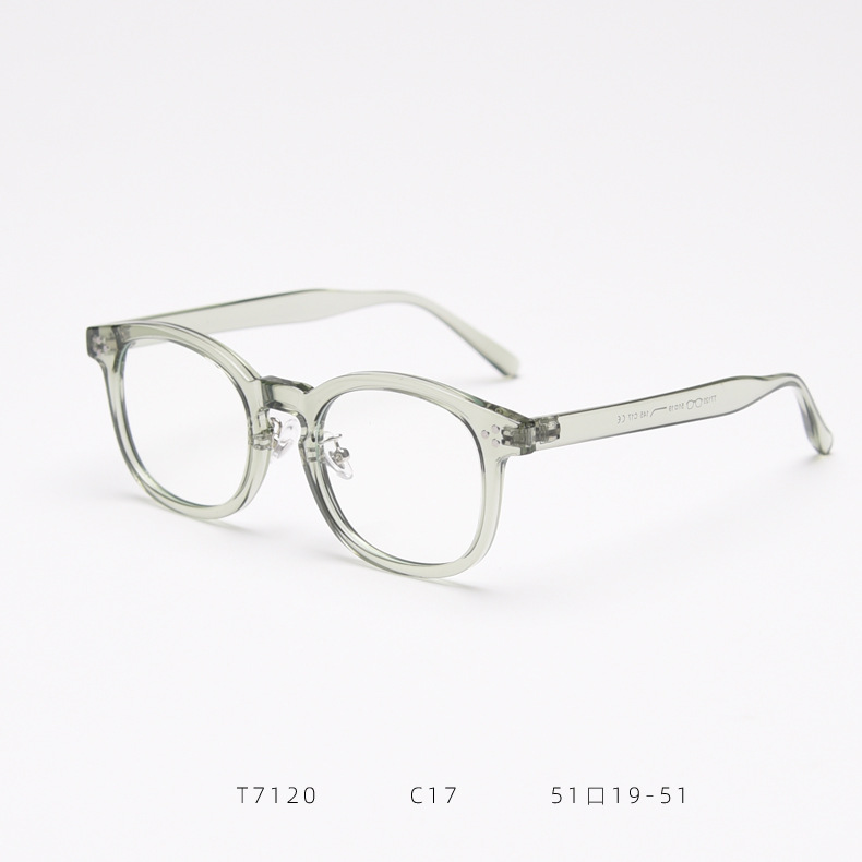Korean Style Tr90 Eyeglass Frames Artistic Prescription Glasses_voghion.com