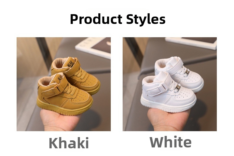 Kinder High Top Sneaker Für Jungen Und Mädchen In Weiß_voghion.com