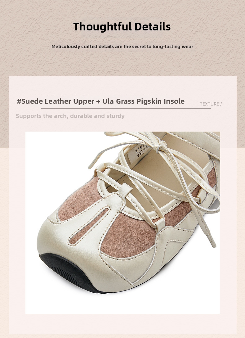White Genuine Leather Insole Women's Shoes 2cm Height Increasing Bow Knot Mary Jane New Style Single Shoes For Women_vogvips.com