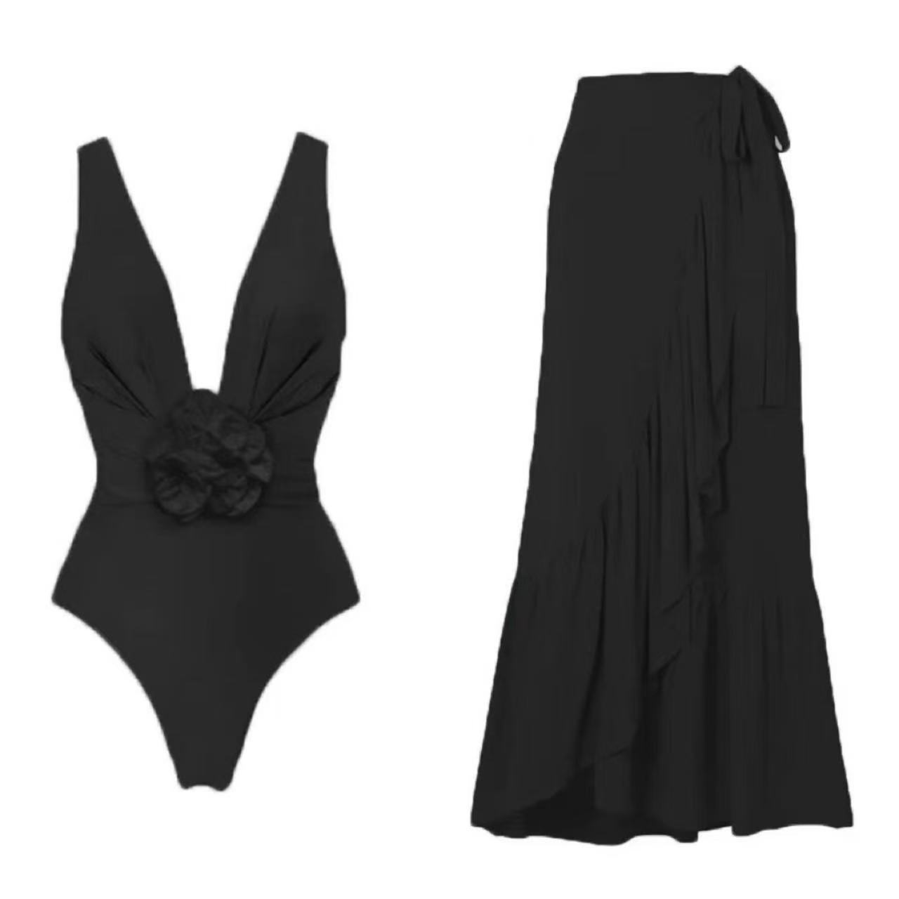 Damen Badeanzug Mit Blumenmuster Und Bauchweg Effekt Für Strand_voghion.com