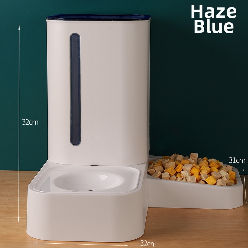 Automatic Cat Feeder Large Capacity Fresh Food Storage Integrated Water Dispenser Pet Supplies_voghion.com