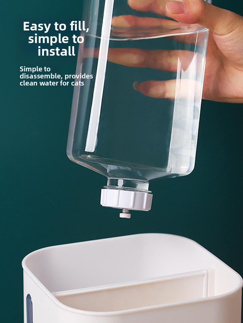 Automatic Cat Feeder And Water Dispenser For Pets Fresh Food Storage_voghion.com