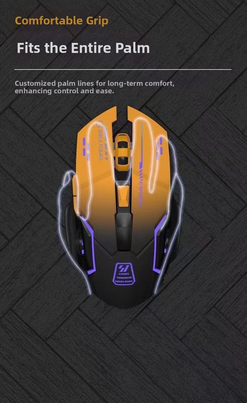 Wireless Gaming Mouse For Laptop And Desktop Computer_voghion.com