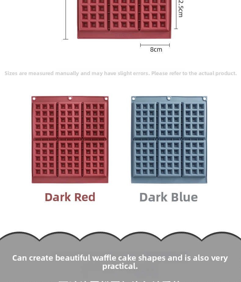 Waffle Mold Set For Diy Home Baking And Kitchen Specialty Treats_voghion.com