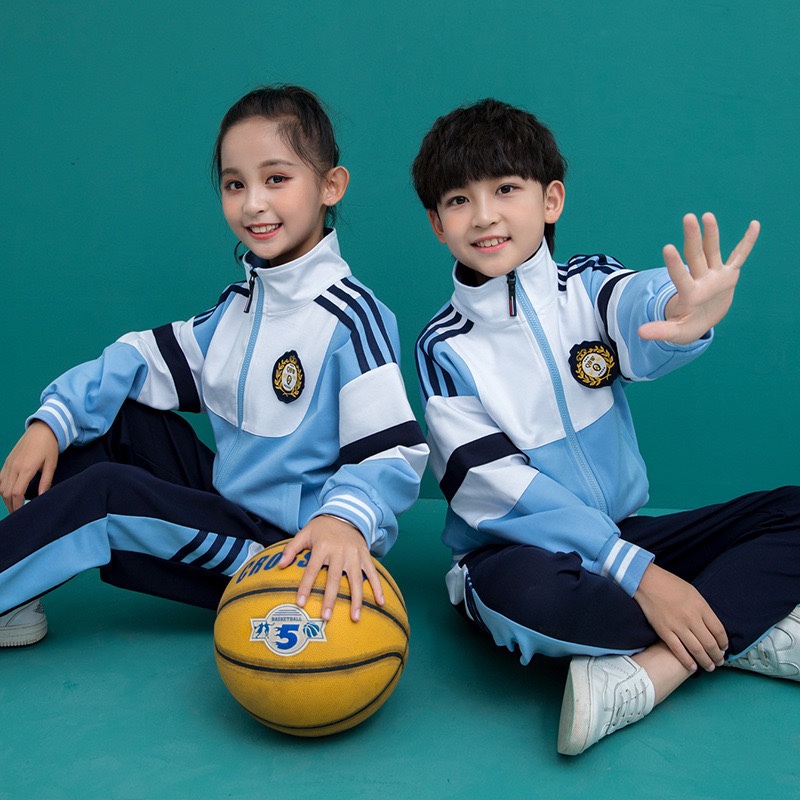 Children's School Uniform Set, Spring and Autum Kindergarten Uniform, British Style Primary School Student Autum Sportswear Class Uniform Three-Piece Set Children's School Uniform Set, Spring and Autum Kindergarten Uniform, British Style Primary School Student Autum Sportswear Class Uniform Three-Piece Set