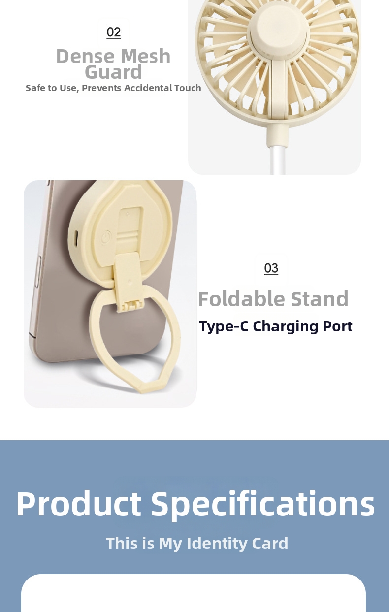 Portable Magnetic Gaming Phone Cooler With Usb Mini Desktop Fan_voghion.com