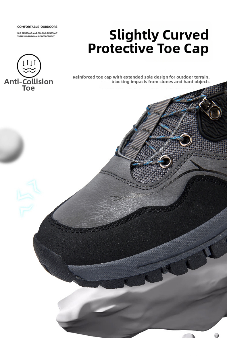 Herren Wanderschuhe Für Outdoor Sport Und Freizeit Mit Profilsohle_voghion.com