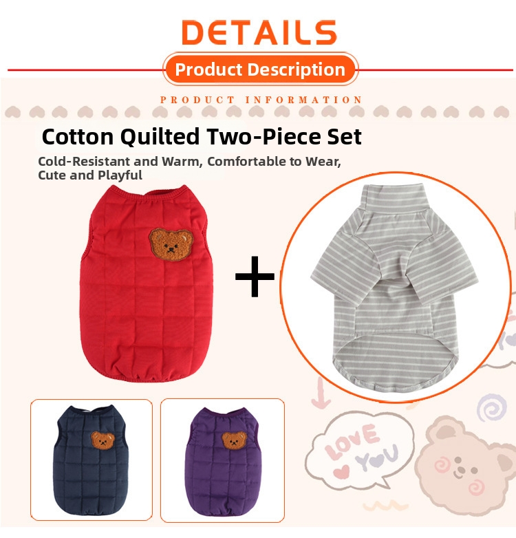 Winter Thick Warm Pet Clothing For Medium To Large Dogs ,Dog Clothes Autumn Winter Pet Wear_voghion.com