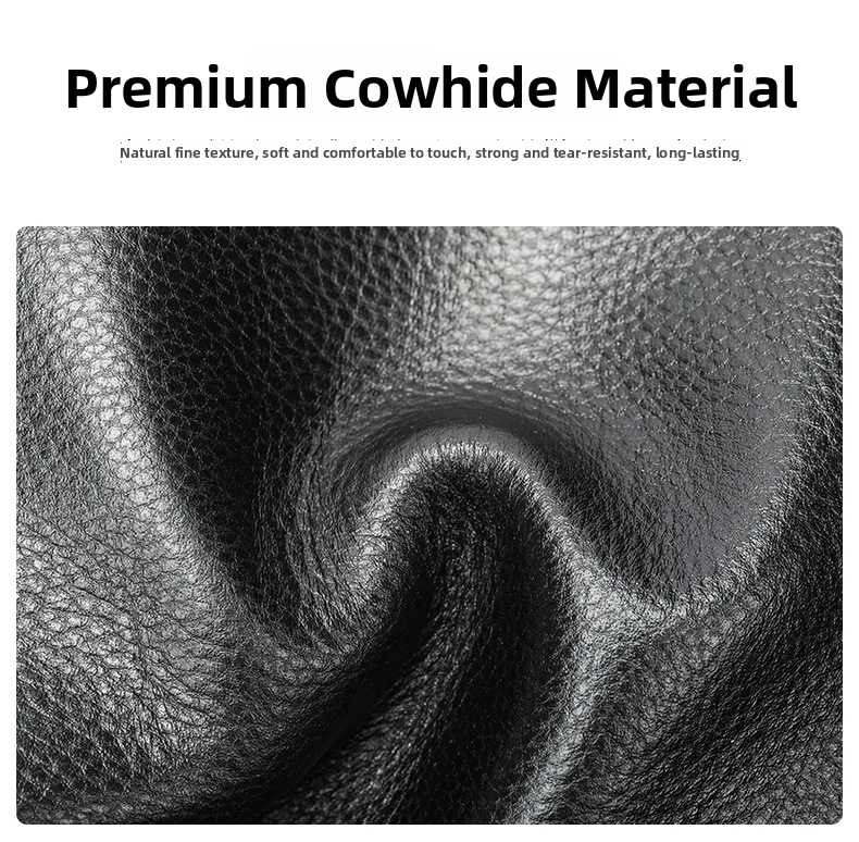 Leather Briefcase For Men Genuine Top Grain Cowhide Handbag_voghion.com