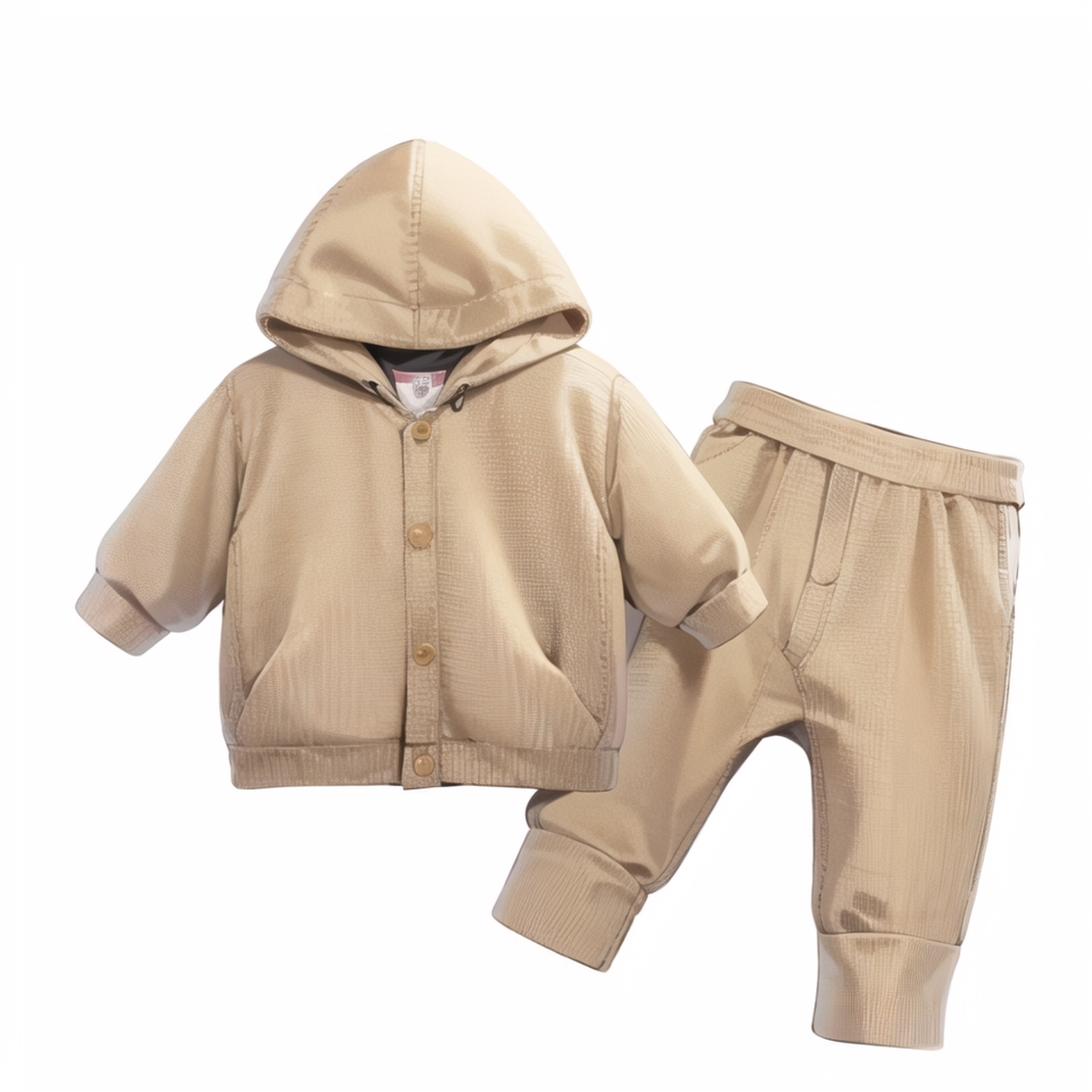 European and American Children's Wear Red Pink White Multicolor 01 Years Old Baby Dress Trousers Long Sleeve Spring and Autumn Baby Plush Hooded Jacket