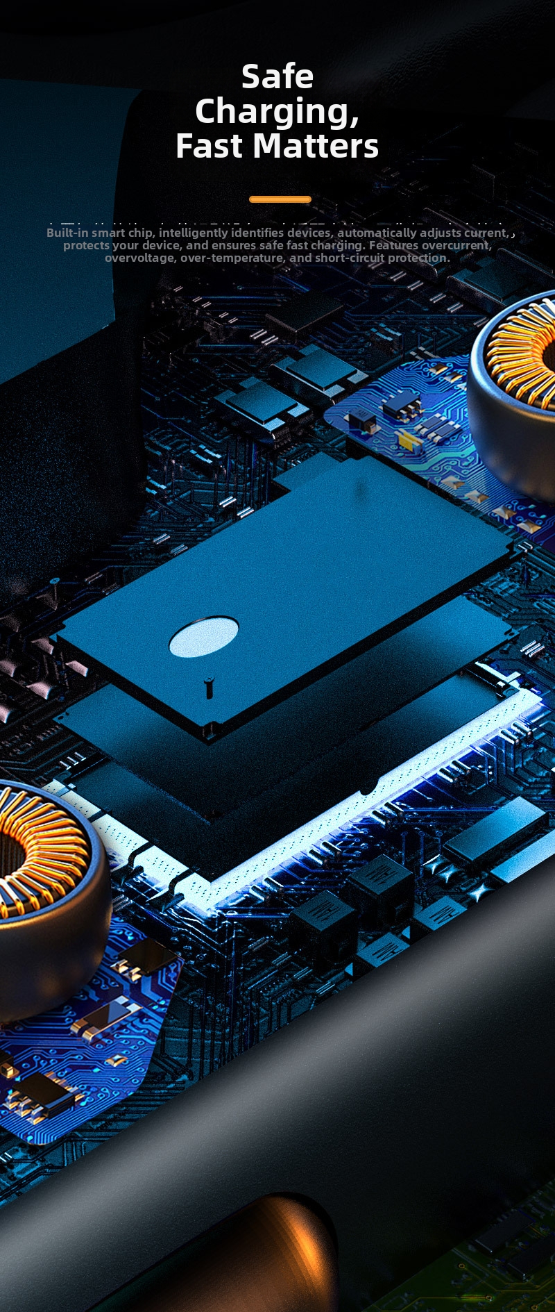 Kfz-ladegerät Mit Schnellladefunktion Pd 100w Handy Autoadapter_voghion.com