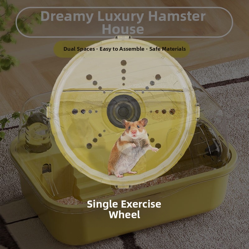 Extra Large Luxury Hamster Cage Golden Hamster Acrylic Pet Supplies With Extra Large Space_voghion.com