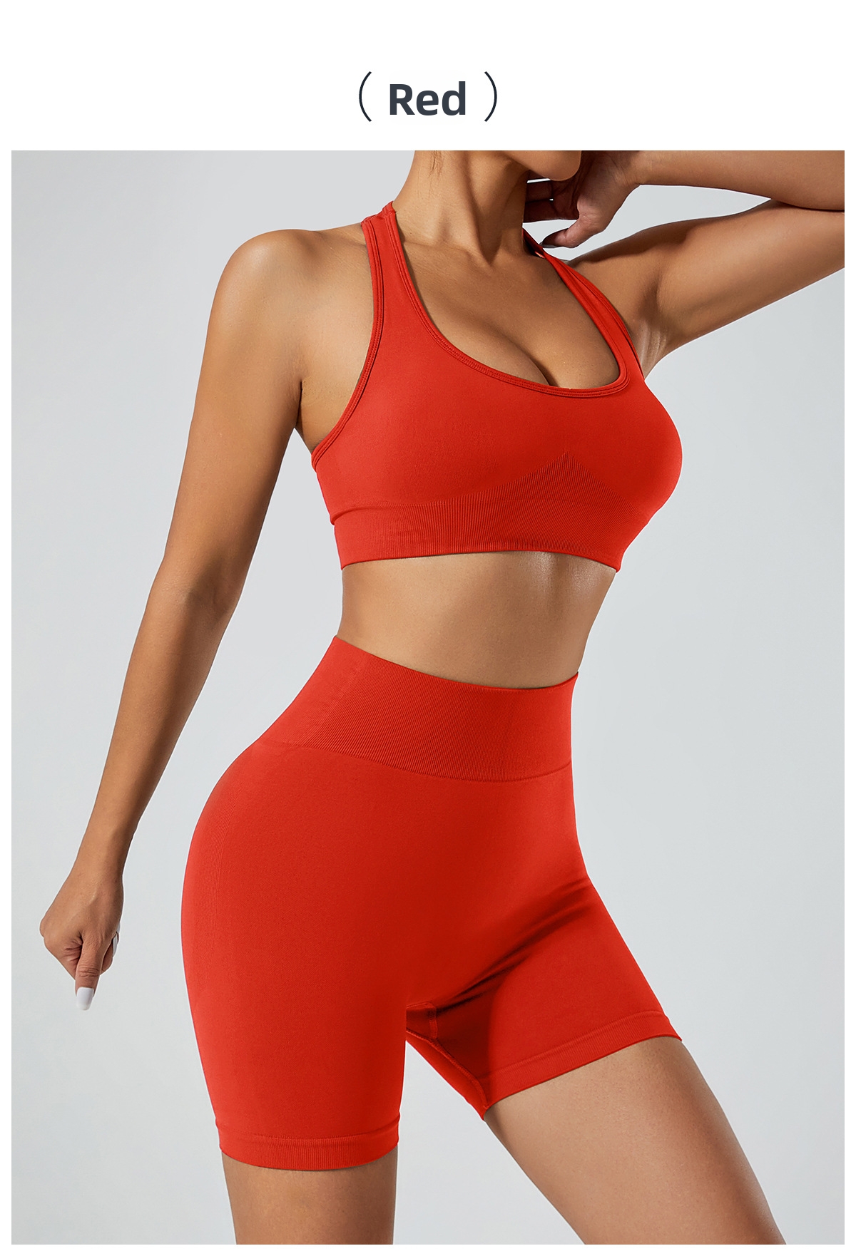 High Waist Seamless Yoga Suit Backless Fitness Running Slimming Sports Outfit For Women_desvips.com