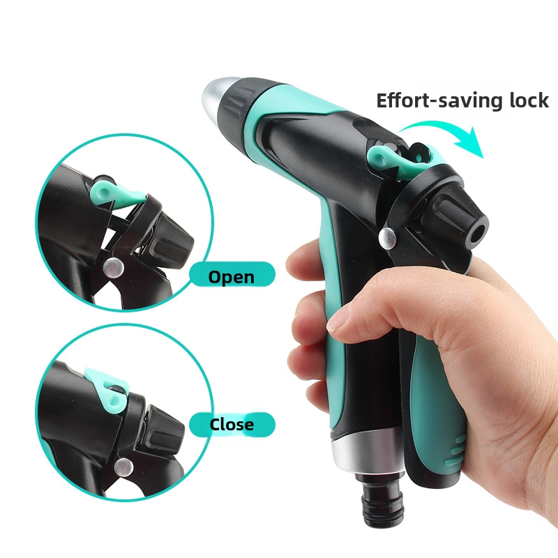 High Pressure Garden Watering Device Rubber Coated Connects To Tap Water For Home Use Car Wash Irrigation_voghion.com