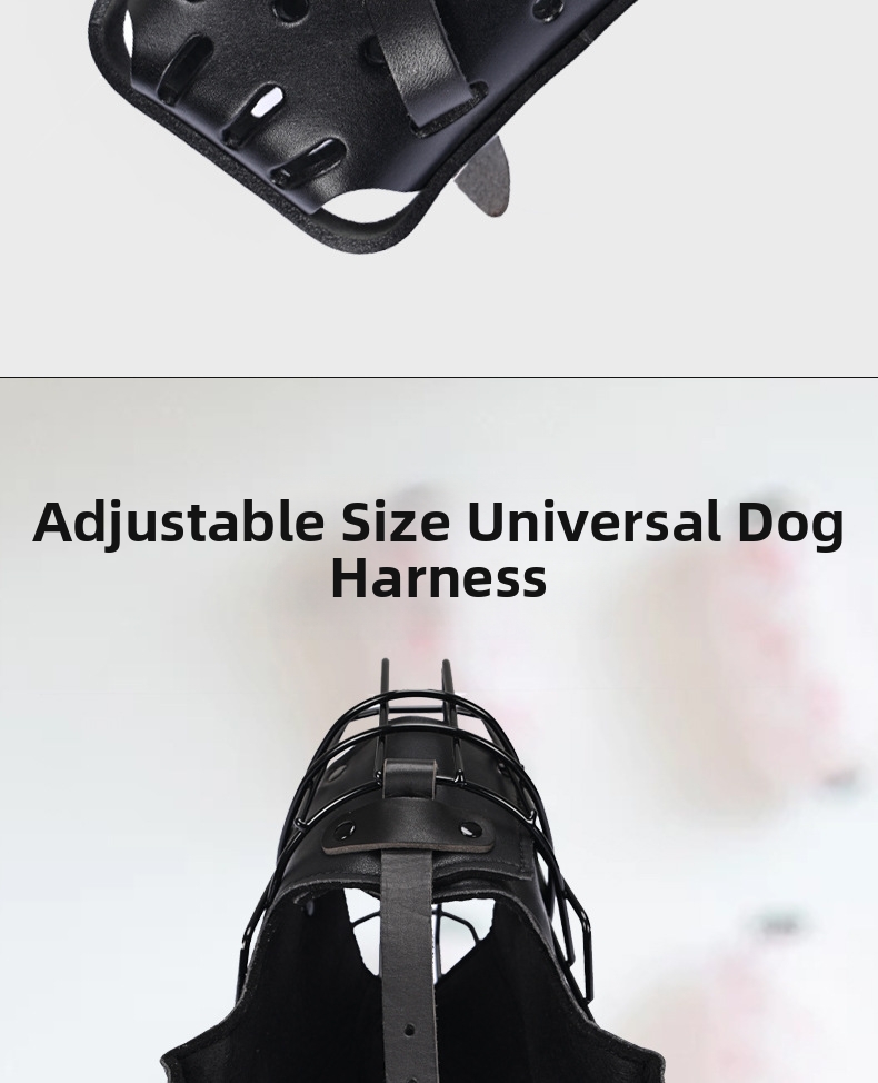 Dog Muzzle Training Supplies Anti Bite Pet Equipment For German Shepherd Muzzle Protector_voghion.com
