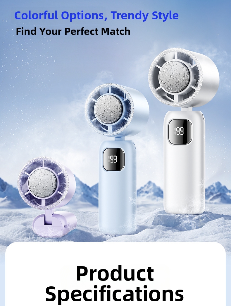 Handheld Mini Fan Mit Halbleiter Kühlung Und Usb-ladefunktion_voghion.com