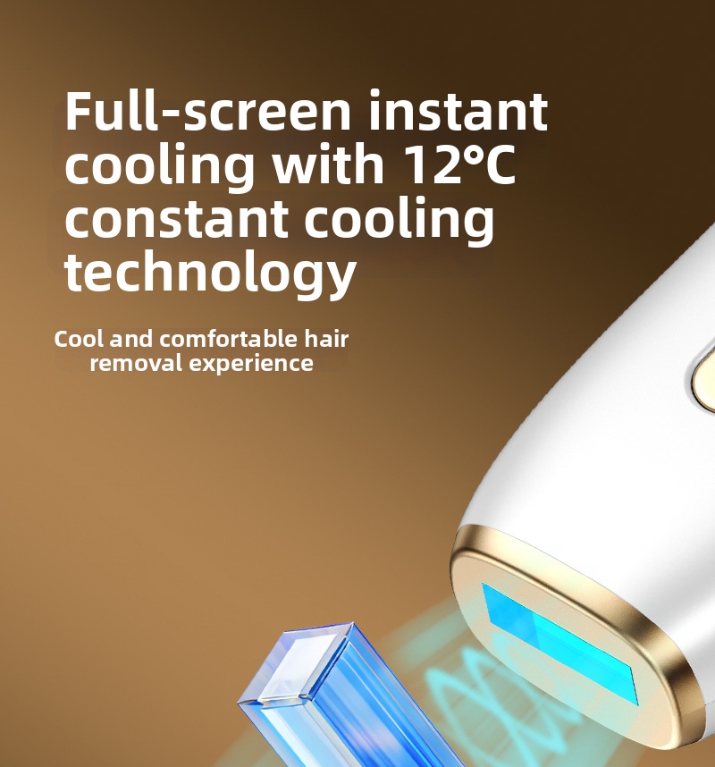 Epilatore ipl professionale con tecnologia di raffreddamento_voghion.com