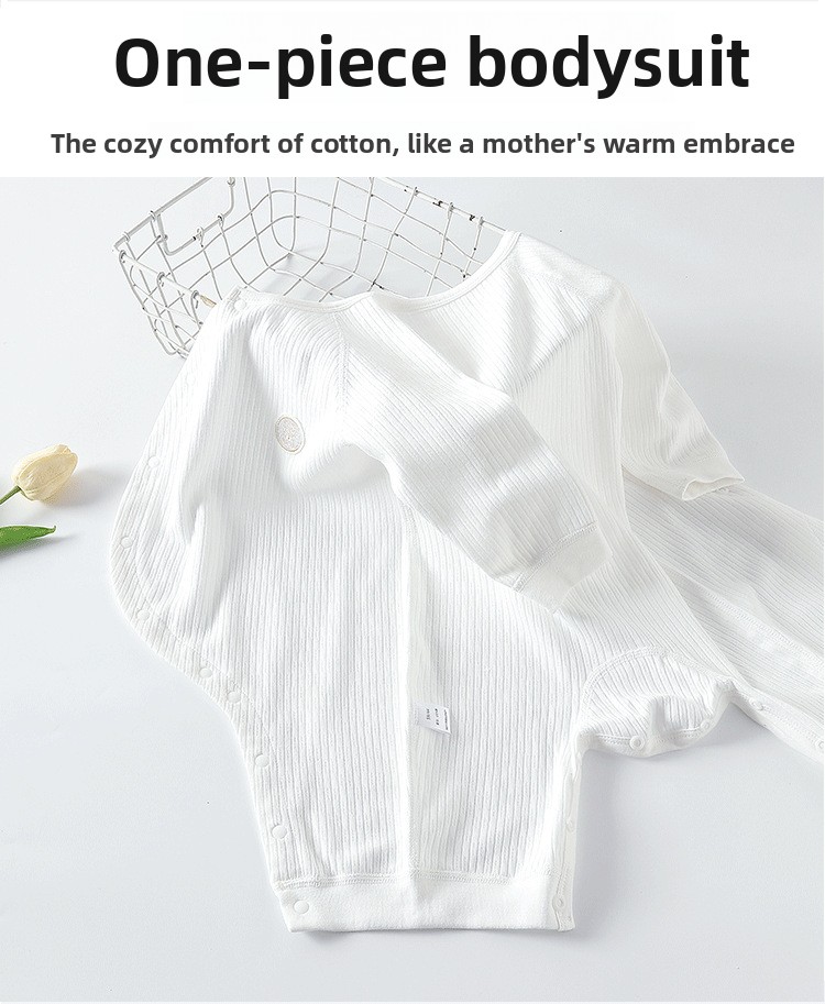 Body bébé coton grenouillère naissance douce printemps automne_voghion.com