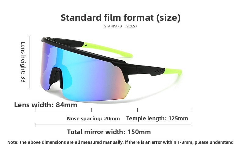 New Semi-Rimless Photochromic Sports Sunglasses, Running Cycling Wrap-Around Lens Outdoor Windproof Eyewear_desvips.com