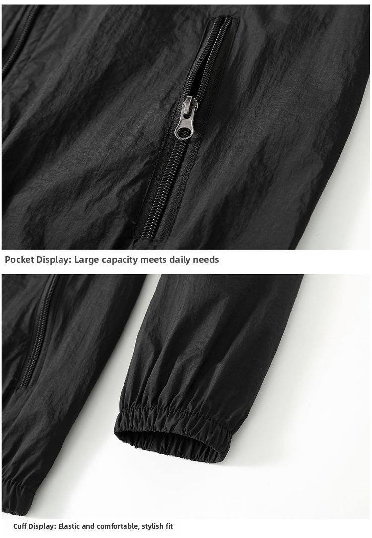 Chaqueta hombre protección uv para pesca de secado rápido_voghion.com