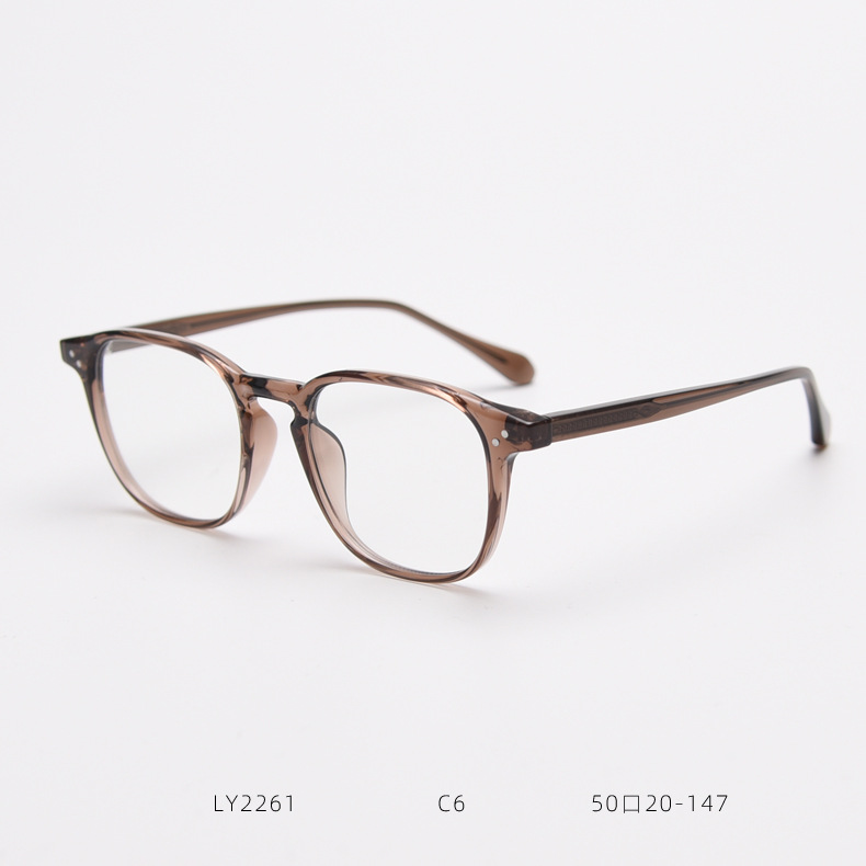 Unisex Retro Eyewear Frames Japanese Korean Style Artistic Look_voghion.com
