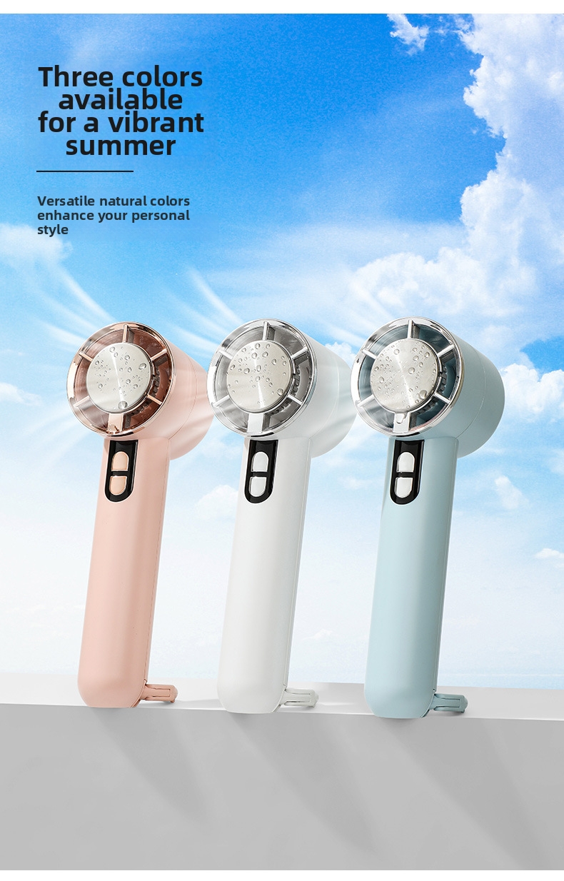 Handheld Fan High-speed Portable Usb Rechargeable Mini Electric Fan_voghion.com