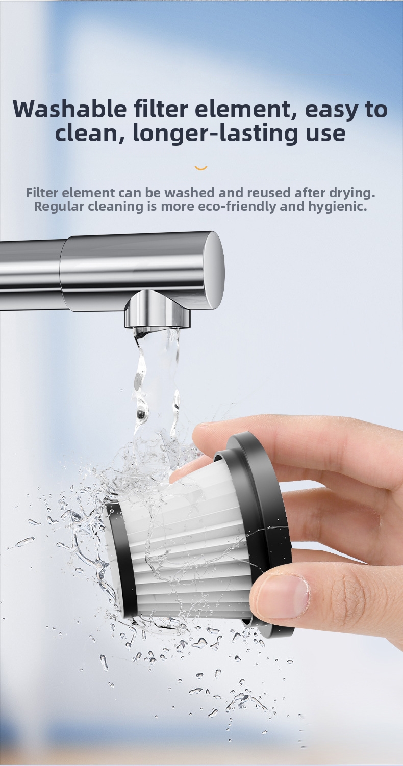 Portable Wireless Car Vacuum Cleaner With Power Display And Brush_voghion.com