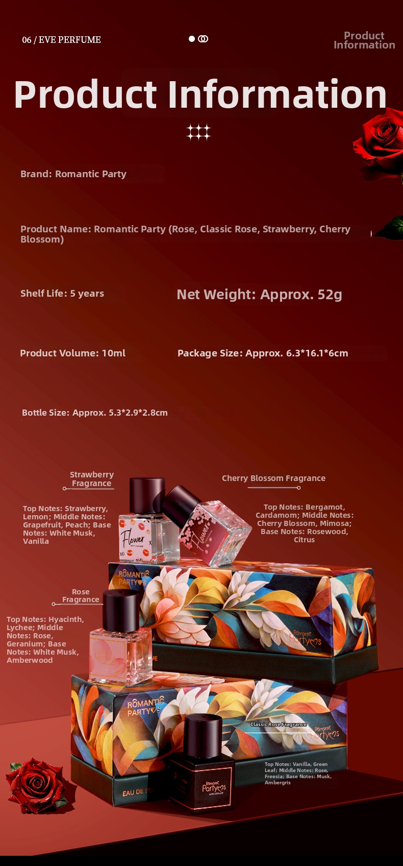 Unisex Parfüm Set Langhaftender Natürlicher Duft Eau De Toilette_voghion.com